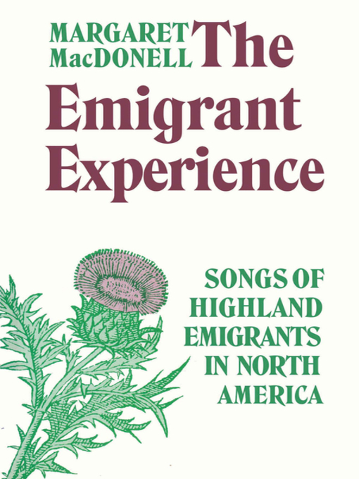 Title details for The Emigrant Experience by Margaret MacDonell - Available